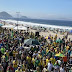 Em Copacabana patriotas apoiadores de Bolsonaro fazem ato em defesa da liberdade de expressão, VEJA VÍDEOS