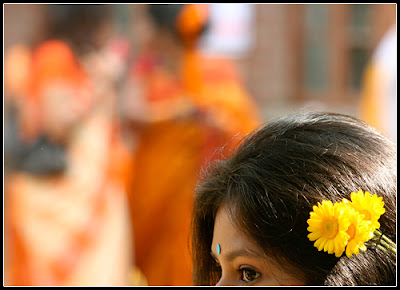 Bangladesh celebrates Basanta Utsab: Pohala falgun utsab picture