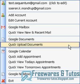 Quick Tools for Google Apps : les applications Google à portée de main