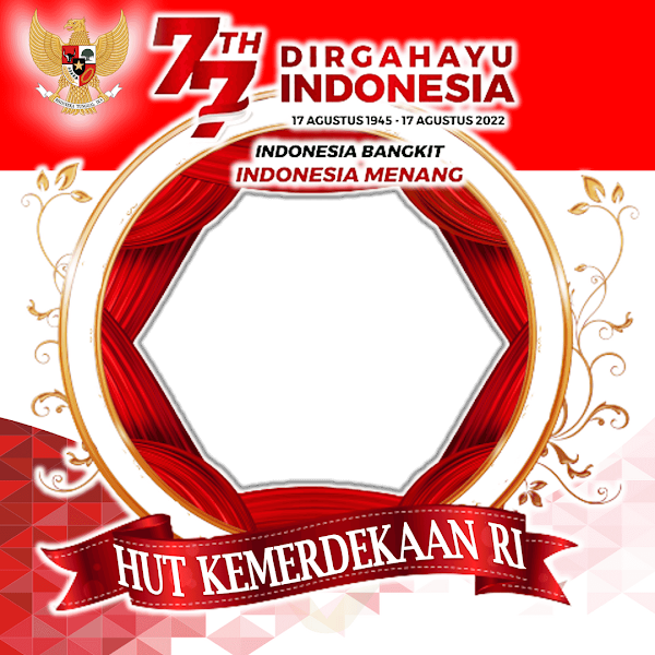Link Twibbonize Hari Kemerdekaan Republik Indonesia 17 Agustus 2022 HUT RI ke-77 id: hutkemerdekaanrike77