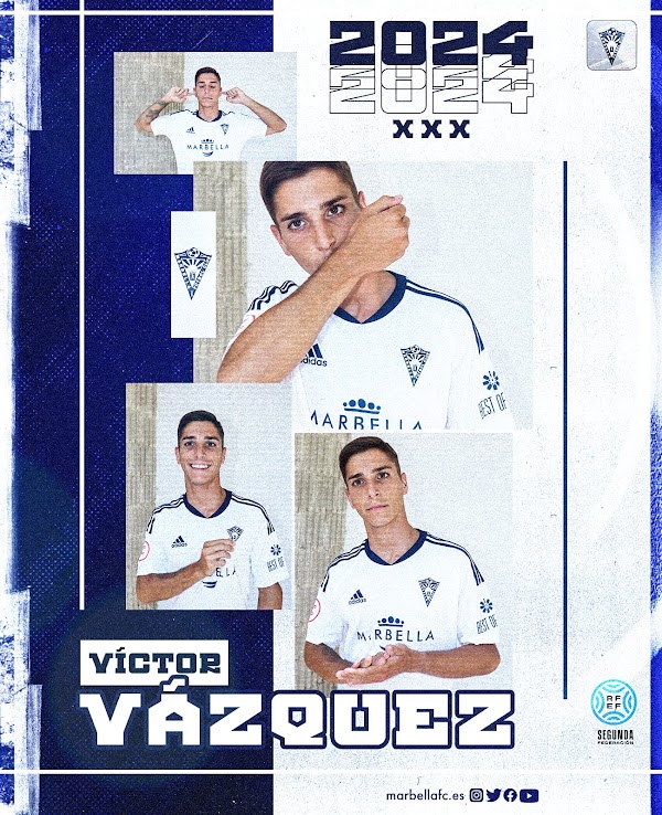 Oficial: Marbella FC, firma Víctor Vázquez