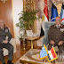 الفريق / محمد فريد رئيس أركان حرب القوات المسلحة يلتقى قائد القوات البرية اليونانية
