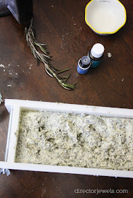 DIY Rosemary Panaway Young Living Essential Oil Soap Recipe