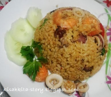 Idayuni: Resepi Nasi Goreng Seafood Special