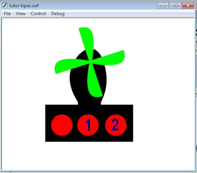 Cara Membuat Kipas Angin Sederhana Menggunakan Macromedia Flash 8