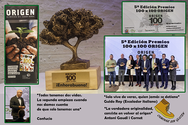 V Edición de Premios 100 x 100 origen 2022