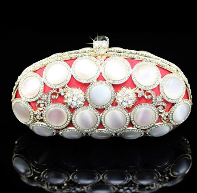 Beautiful Stylish Bridal Mini Clutch Handbag Images HD Wallpaper