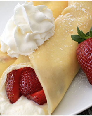 Strawberry Crepes Supreme - The Magic Pan