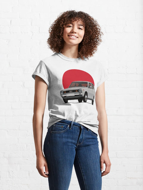 Datsun 100A nousevan auringon maasta t-paita