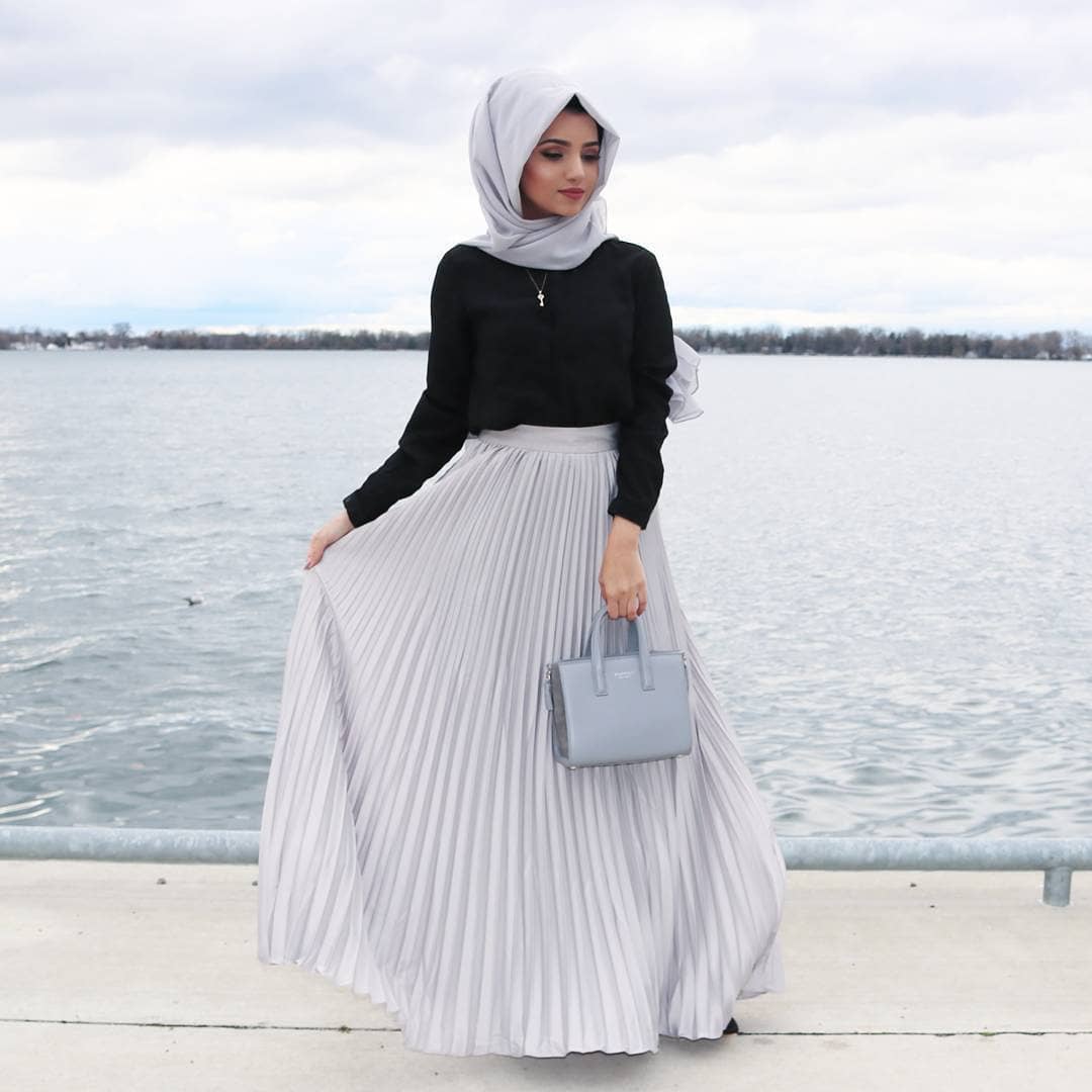  Hijab  simple Styles tr s chics avec  Robes  Hijab  