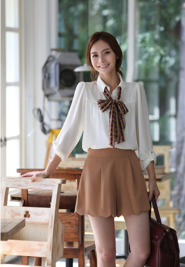  Korean  Women Career in Simple Style  Dresses Fashion Trends 