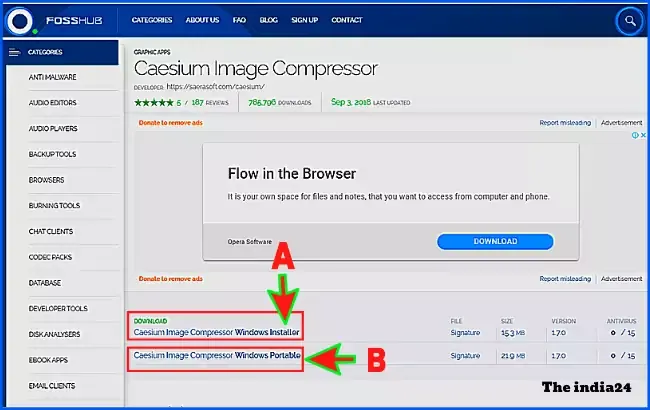 Compress video and image files without degrading quality.