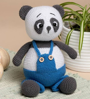 PATRON GRATIS OSO PANDA AMIGURUMI 44259