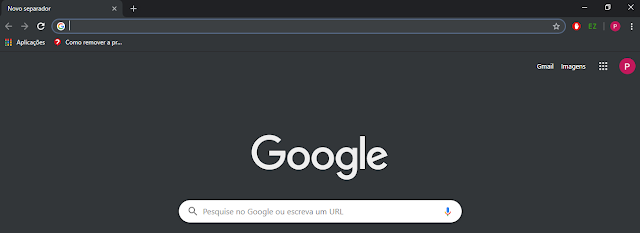 Activar "Dark Mode" no Google Chrome