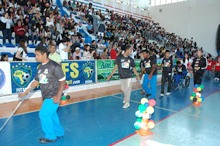  Desfile da delegação dos Jogos das Pessoas Especiais de Teresópolis