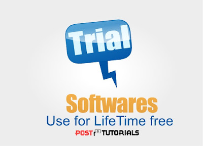 Use Any Trial Software for lifetime  Free 