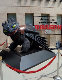 How to train your Dragon ArcLight Hollywood exhibit