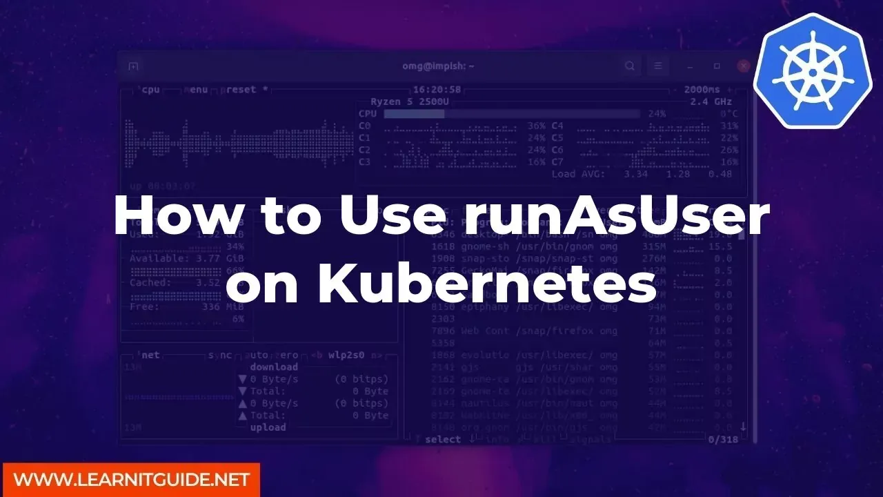 How to Use runAsUser on Kubernetes