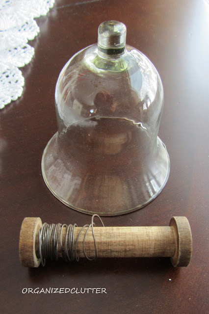 A Re-purposed Glass Votive Holder