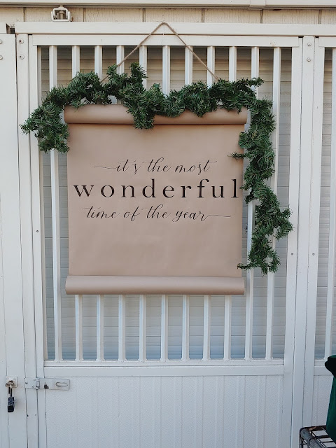 It's The Most Wonderful Time Of The Year Scroll  with Meander Gatherings 2020 Holiday Shoot