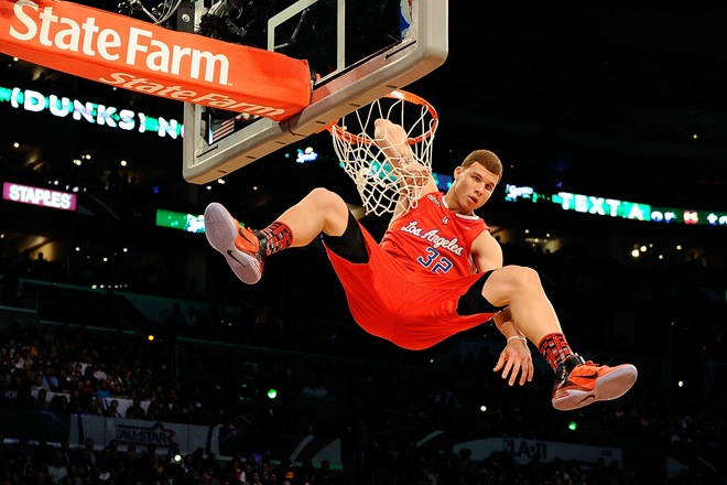 blake griffin dunks on gallinari. 2011 NBA Slam Dunk Contest: