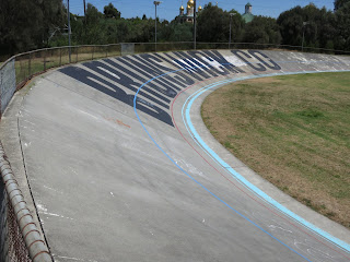 Brunswick Velodrome for track cycling is located in Melbourne Australia.