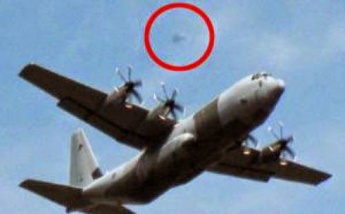 Ufo Photographed Tracking Raf Hercules