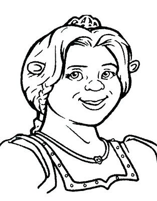 Dora Coloring Sheets on Princess Coloring Pages Brings You Two Princess Fiona Colouring Pages