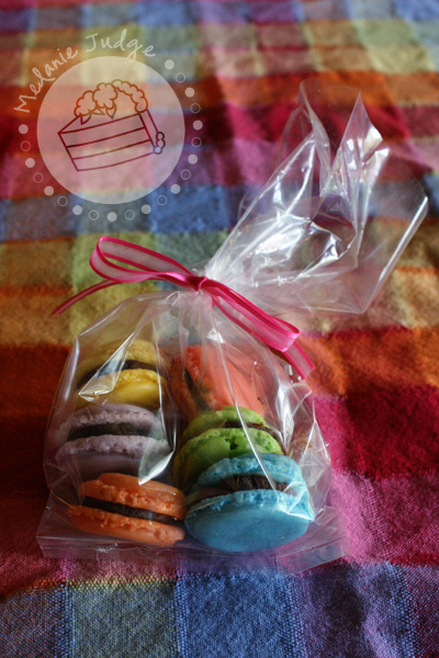 arco-íris arco-íris chá de bebê macarons