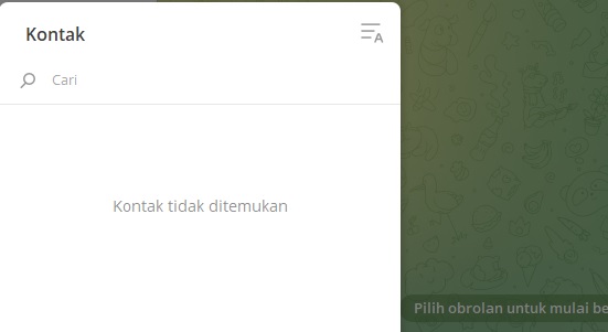 Penyebab Nomor Seseorang Tidak Muncul di Daftar Kontak Telegram