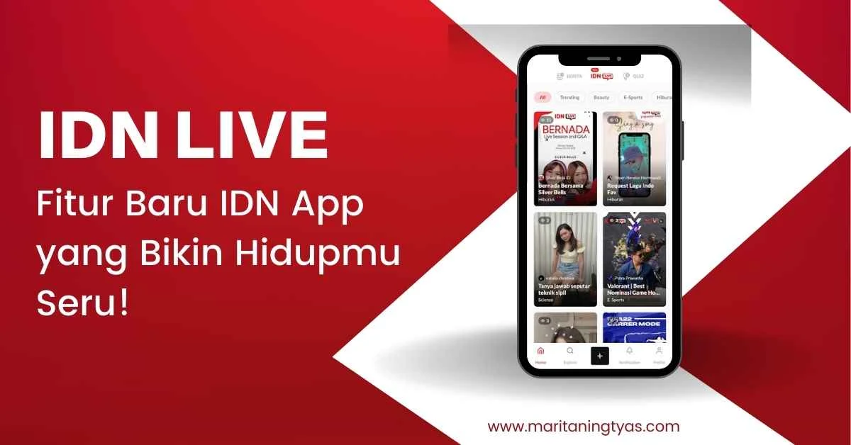 IDN Live fitur baru IDN App