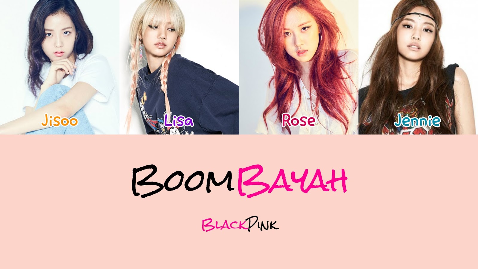 Foto Lirik Lagu Blackpink Boombayah Blackpink Indonesia