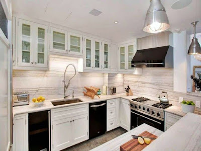 small-kitchen-ideas-with-black-appliances-white-cabinets