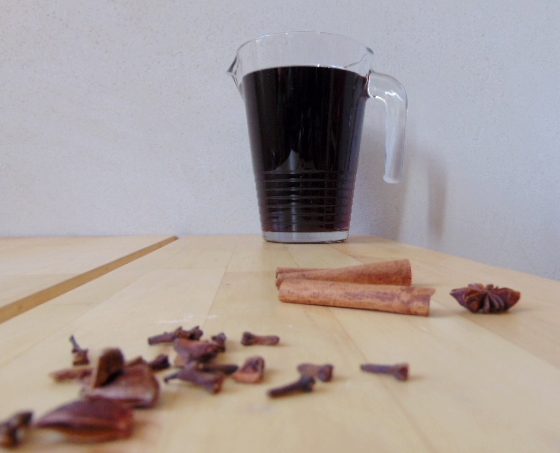 Vin chaud aux épices