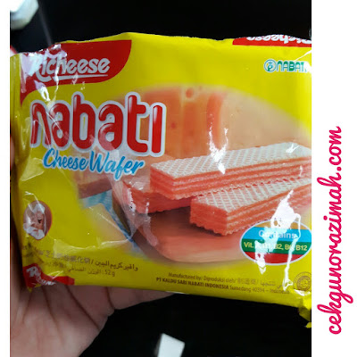 richeese nabati, cheese wafer, sedapnya cheese wafer