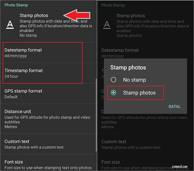 Cara Memunculkan Tanggal Hasil Foto di Kamera Android