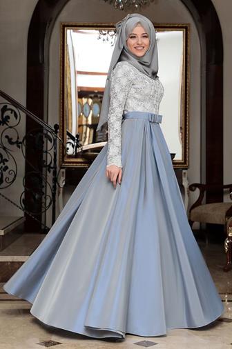 Contoh Model Gamis Brokat Kombinasi Sifon Contoh Model Gamis Brokat Kombinasi Sifon