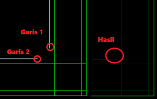 Cara Menyambungkan Garis Sudut di Autocad