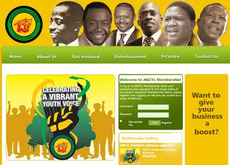 Welcome to the official Website for the African National Congress - Youth League.jpg