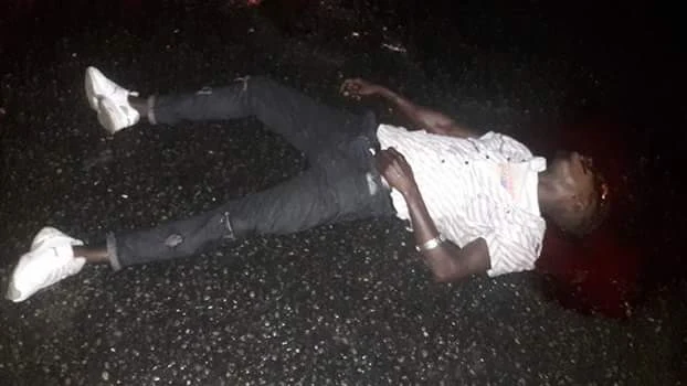 Graphic: Truck crushes commercial motorcyclist, female passenger to death in Akwa Ibom