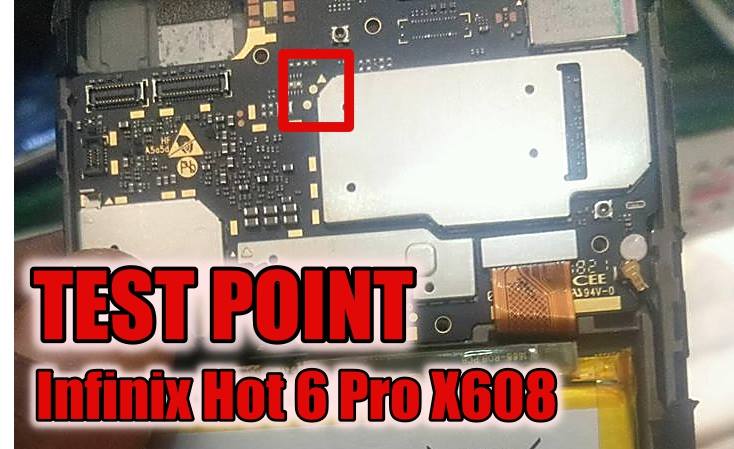 Test Point Infinix Hot 6 Pro X608 Tembel Panci