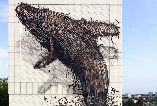 Twisted Metal Street Art Murals by DALeast