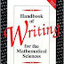 Handbook of Writing for the Mathematical Sciences 2nd Edition PDF