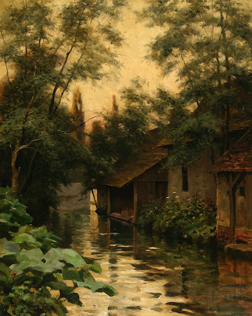 Landscape Painting by American Artist Louis Aston Knight