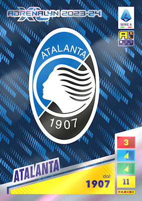 Football Cartophilic Info Exchange: Panini (Italy) - Calciatori Adrenalyn  XL 2023-24 (06) - 001-018 - Atalanta