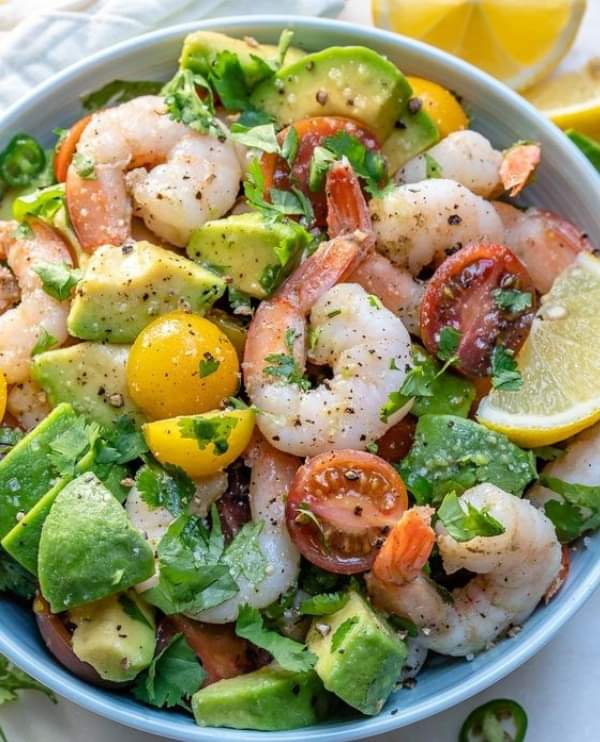 Lemony Shrimp Salad