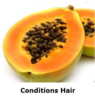 Health Benefits of Papaya - Paw paw Conditions Hair