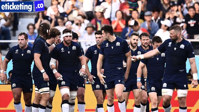 Scotland advanced to the semi-finals of the Rugby World Cup.