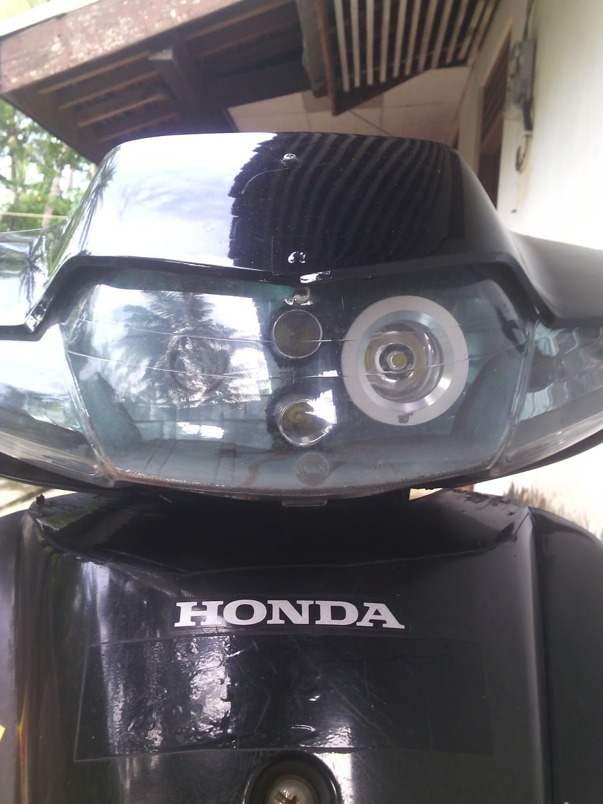 Modifikasi Lampu Motor Supra Fit Kawan Modifikasi