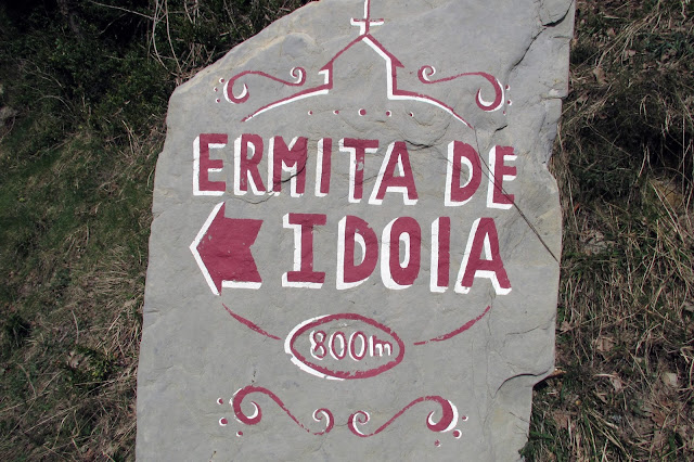 Señal Ermita de Idoia